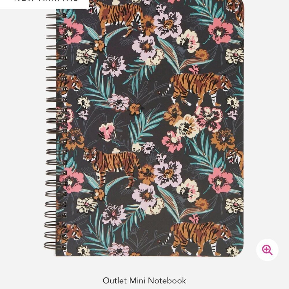 Vera Bradley Bali Jungle Mini Notebook NWT